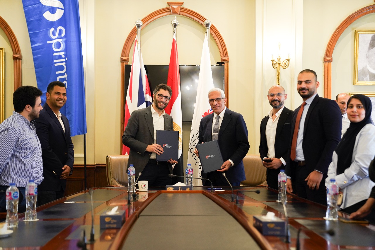 الجامعة البريطانية تتعاون مع منصة سبرنتس لتمكين الشباب وتأهيلهم لسوق العمل