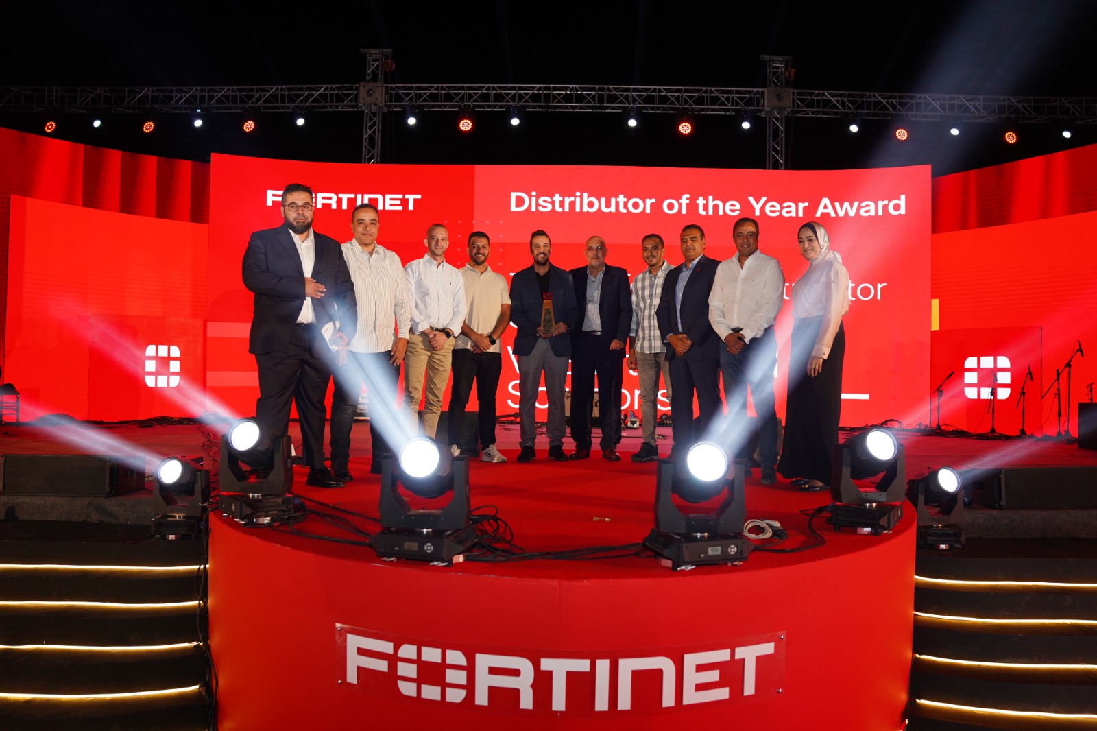 VAS تحصد جائزة موزع العام من “فورتينت”