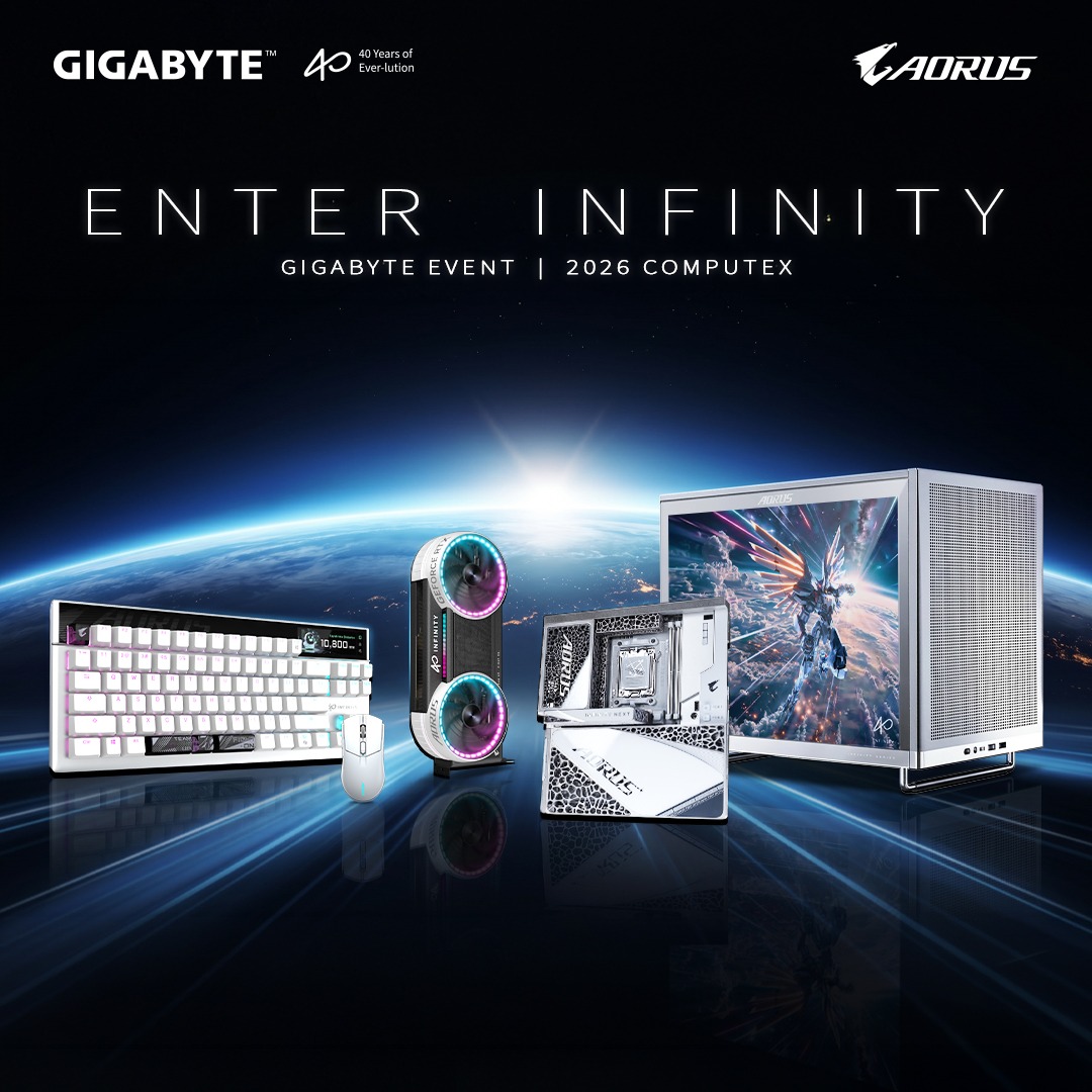 GIGABYTE تطلق أكبر منظومة منتجات في تاريخها خلال COMPUTEX 2026