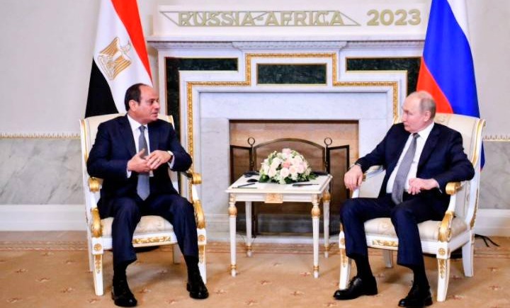 الرئيس السيسي وبوتين يبحثان تعزيز الشراكة الاستراتيجية ومشروعات التعاون المشترك