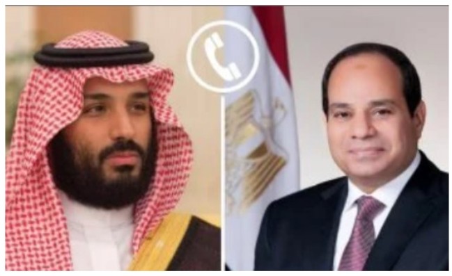 الرئيس السيسي ومحمد بن سلمان يؤكدان وحدة المصير وحماية المنطقة