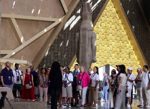 المتحف الكبير يطبق نظام الحجز الإلكتروني وإلغاء شباك التذاكر