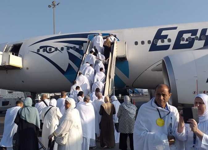 مصر للطيران تدشن أولى رحلات نقل الحجاج من مطار القاهرة