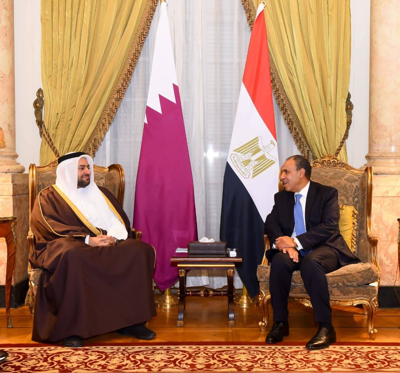 وزيرا خارجية مصر وقطر يبحثان تعزيز التنسيق الإقليمي المشترك
